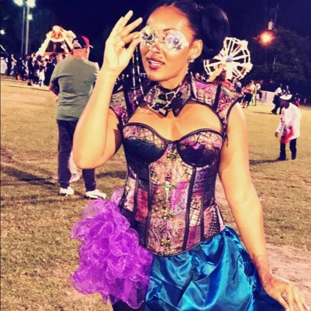 Multicolored Corset